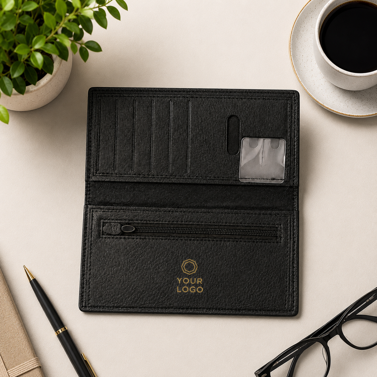 Premium Multi-Card Travel Wallet Organizer