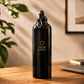 Stylish Black Stainless Steel Sipper Bottle