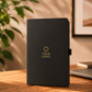 Premium Executive Black Notebook with Pen Loop