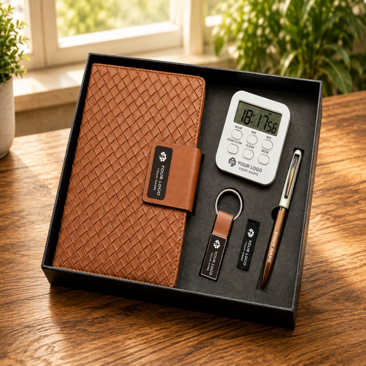 Premium Customized 4-in-1 Corporate Gift Set
