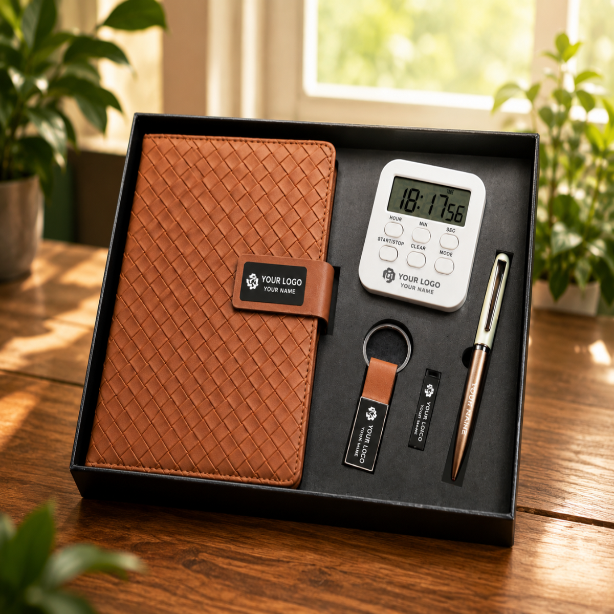Premium Customized 4-in-1 Corporate Gift Set