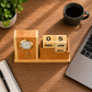 Customized Wooden Pen Stand for Corporate Gifting