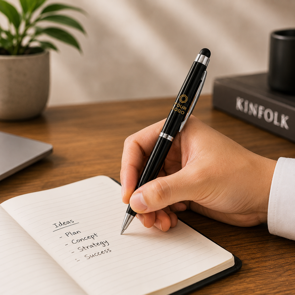 Luxury Executive Stylus Pen with Premium Metal Finish