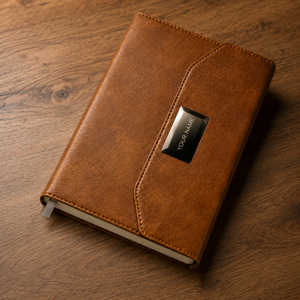 Executive Personalized A5 Leather Journal