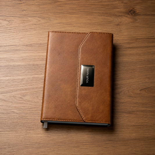 Executive Personalized A5 Leather Journal