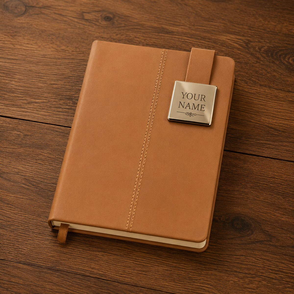 Premium Customized A5 Leather Notebook Diary