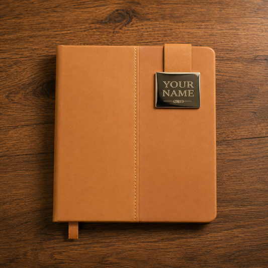 Premium Customized A5 Leather Notebook Diary