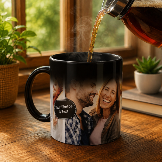 Magic Mug – Heat Reveal Customized Ceramic Mug