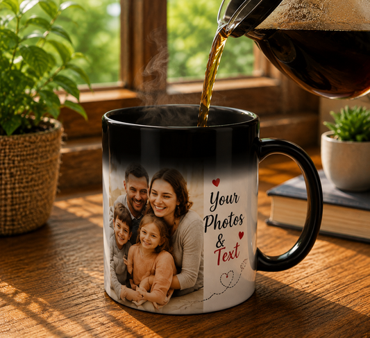 Magic Mug – Heat Reveal Customized Ceramic Mug
