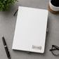 Premium Executive Business Notebook with Metal Logo Plate