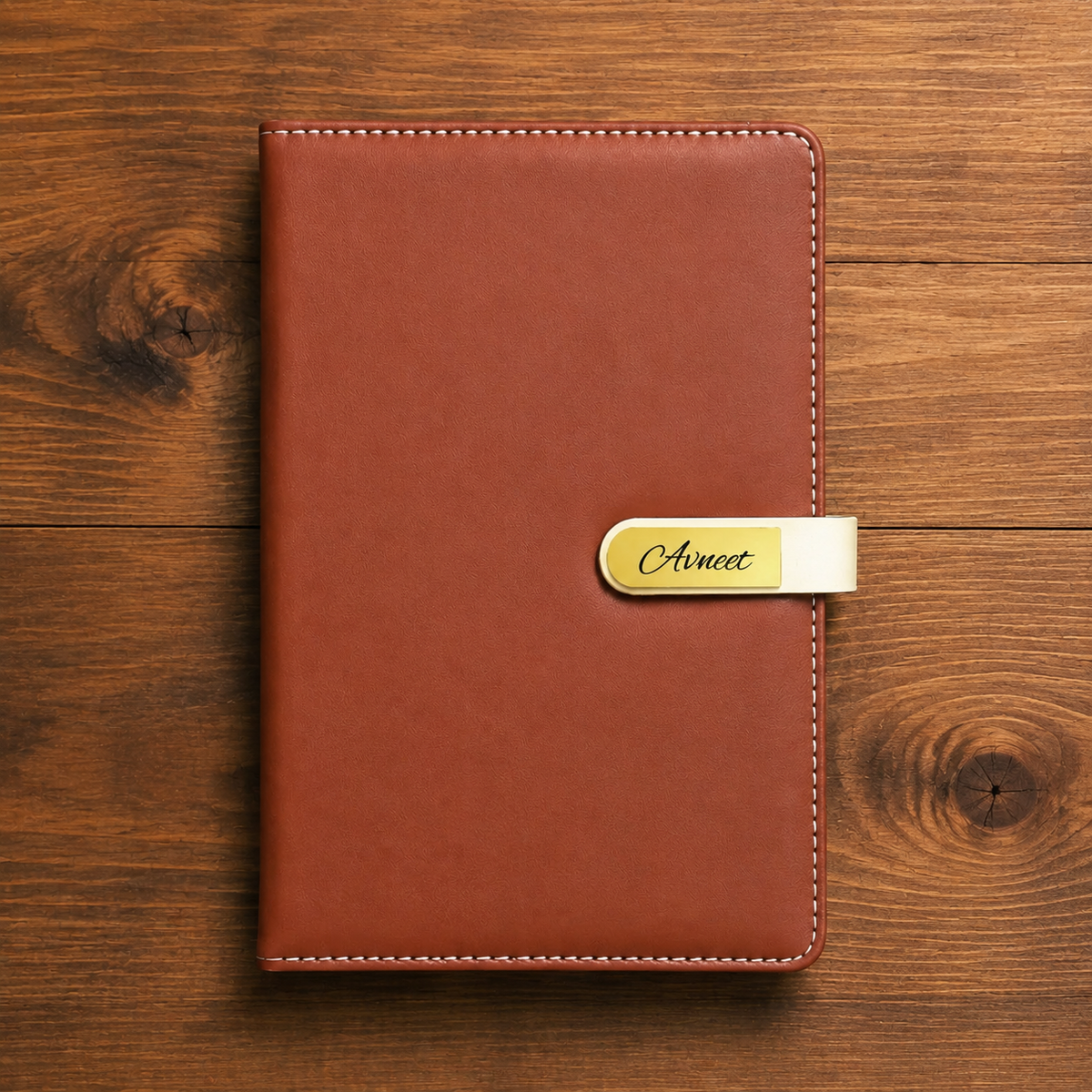 Premium A5 Leatherette Customized Diary