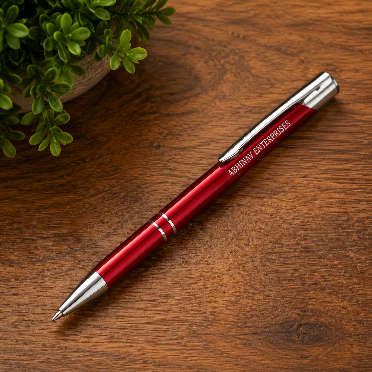 Premium Silver Gloss Ball Pen for Corporate Gifting