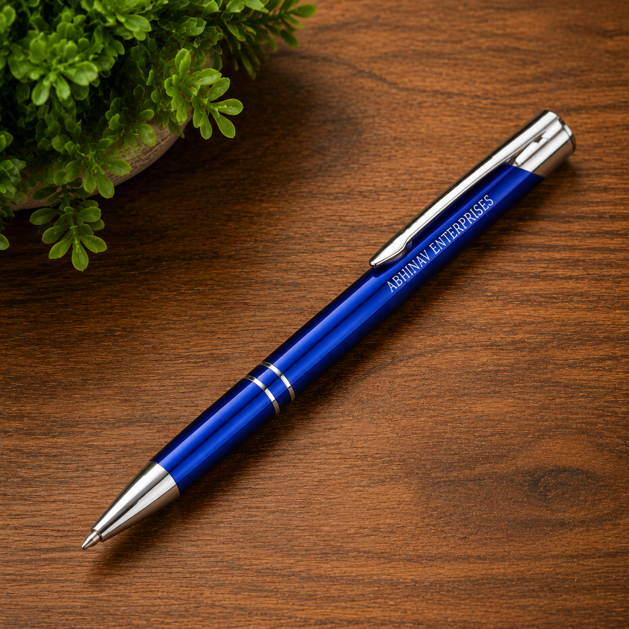 Premium Silver Gloss Ball Pen for Corporate Gifting