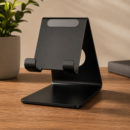Metal Mobile Stand – Premium Black Metallic Finish