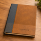 Customized A5 Premium Textured Notebook Diary – Brown