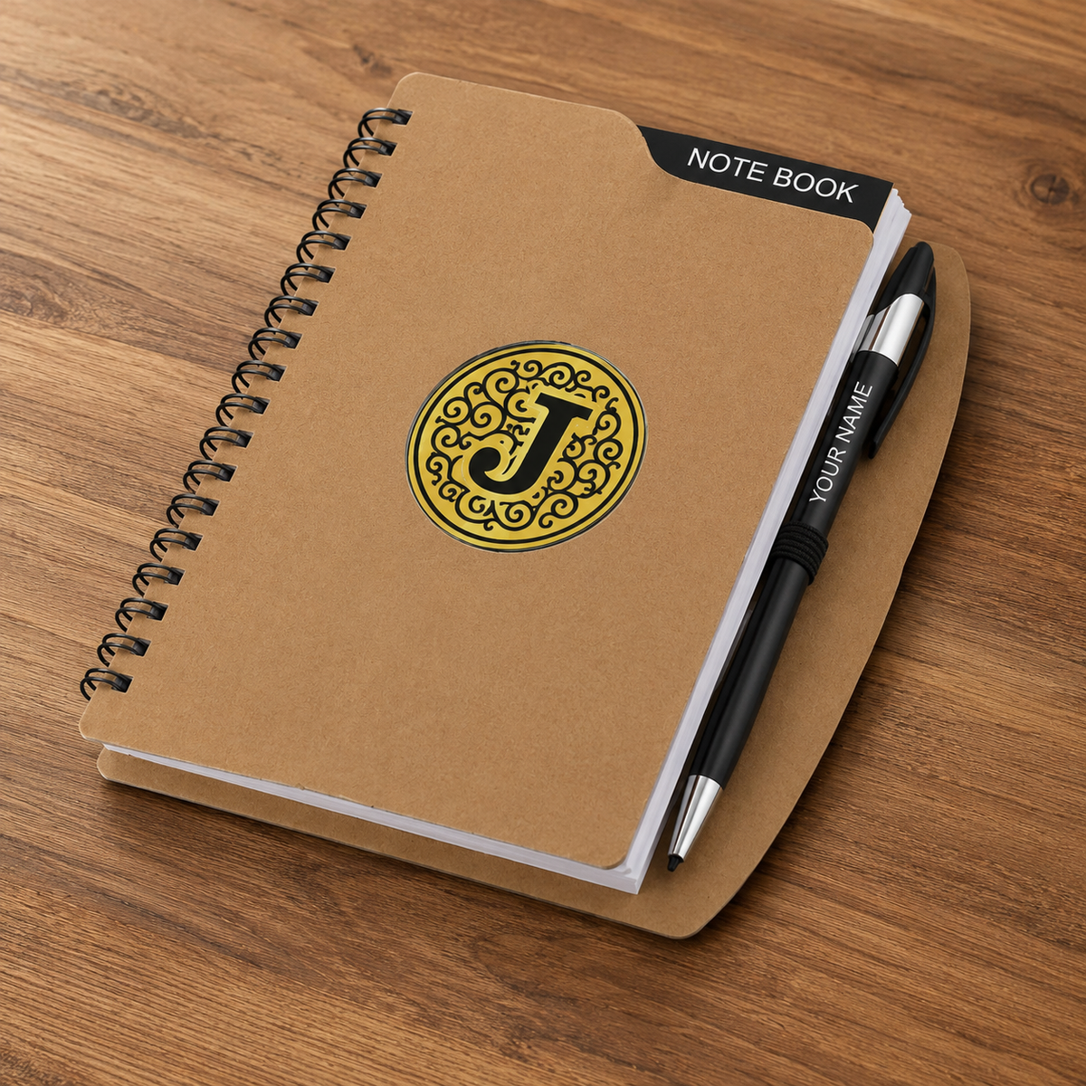 Premium Customized 2-in-1 Organiser Diary & Metal Pen Set